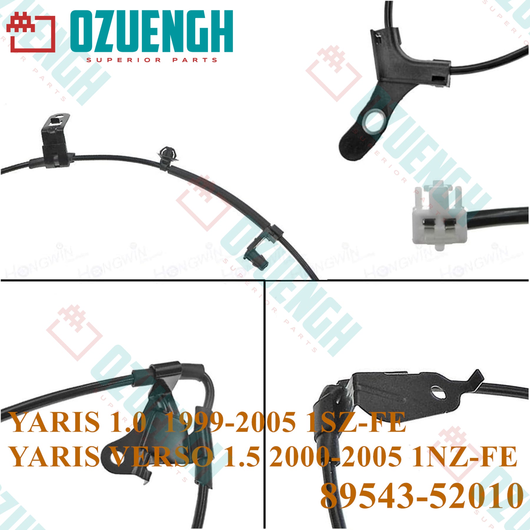 89543-52010   ABS SENSOR   FRONT LEFT