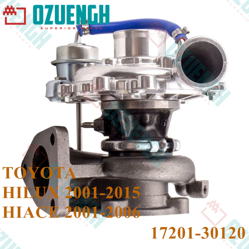 [OZUENGHAUTOPART]TURBO CHARGER 17201-30120 A1021210380 HILUX TIGER/VIGO HIACE IV DYNA 2001-2006 HIGH QUALITY