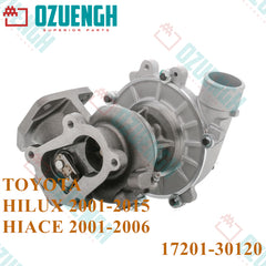 [OZUENGHAUTOPART]TURBO CHARGER 17201-30120 A1021210380 HILUX TIGER/VIGO HIACE IV DYNA 2001-2006 HIGH QUALITY