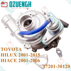 [OZUENGHAUTOPART]TURBO CHARGER 17201-30120 A1021210380 HILUX TIGER/VIGO HIACE IV DYNA 2001-2006 HIGH QUALITY